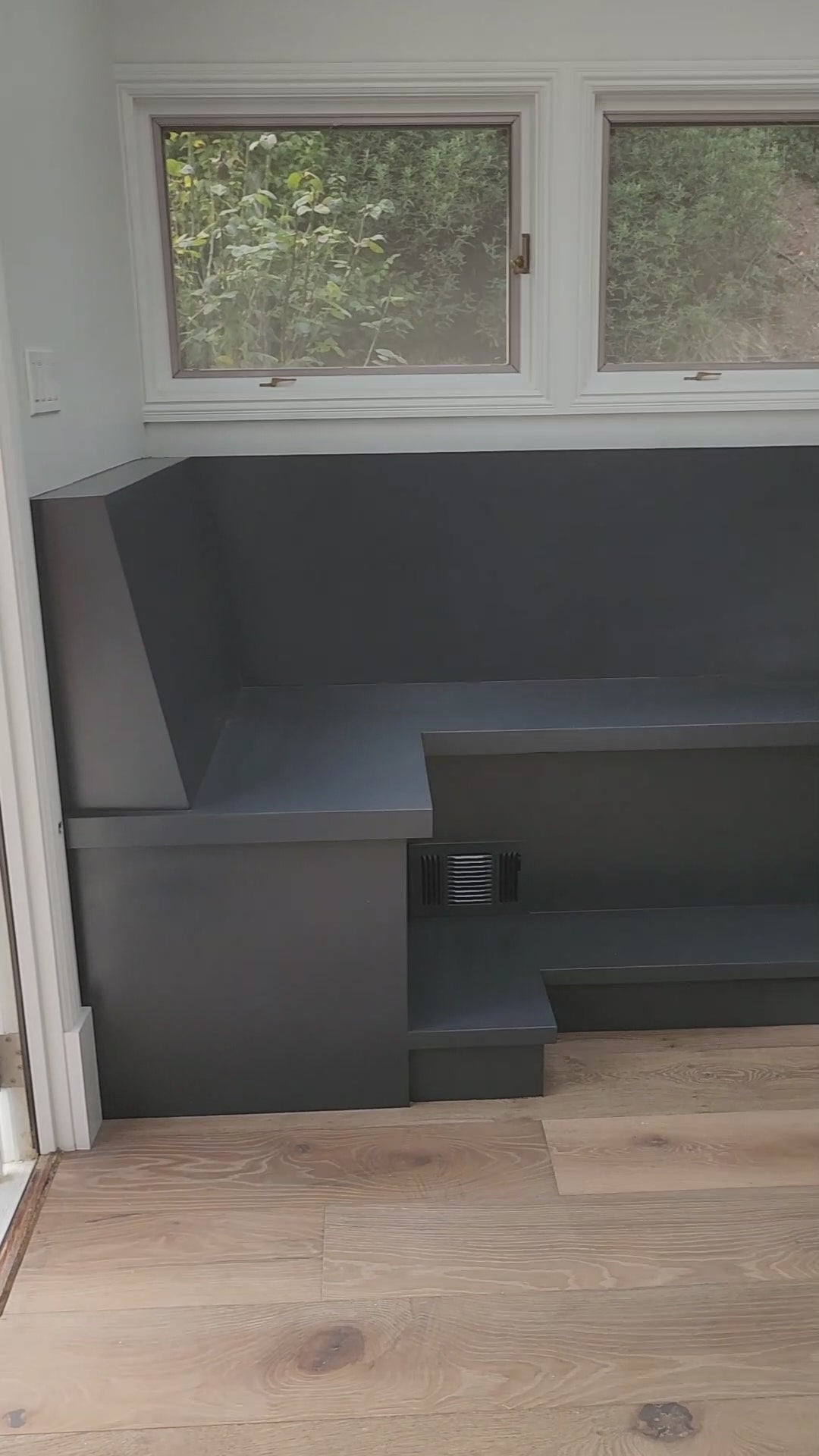 Custom Built-In Bench